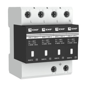ОПВ-C/4P In 20кА 385В с сигн. (opv-c4)